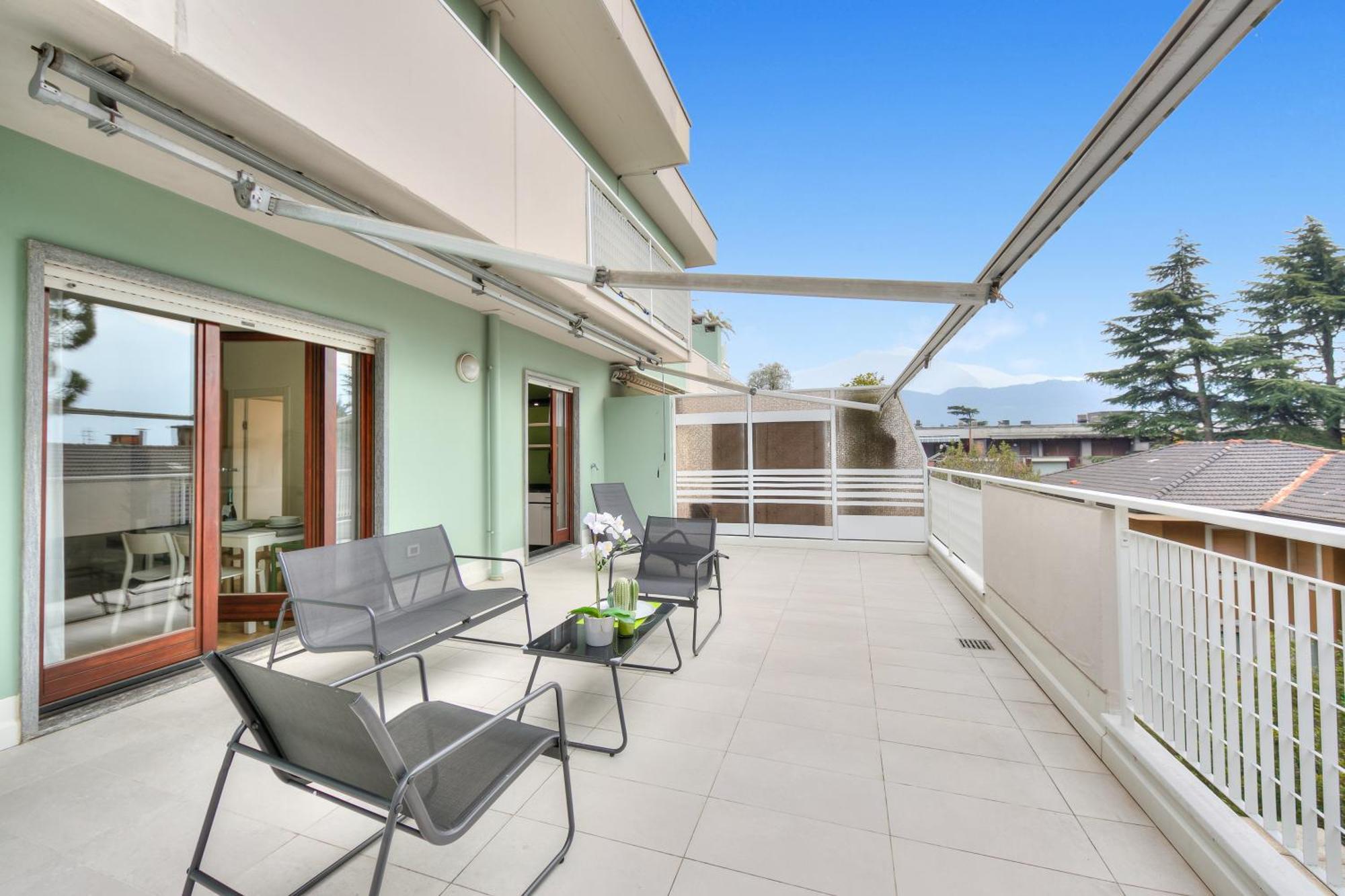 Balcone Sui Tigli Few Min From The Lake - Happy Rentals Riva del Garda Esterno foto